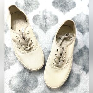 Vans | Women’s Size 5 Beige Cream Canvas Style Boho Vans